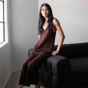 LUNYA Cozy Pima Alpaca Knit Jumpsuit